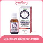 Men vi sinh Bioamicus bổ sung 10 chủng lợi khuẩn 0m+