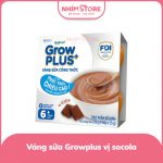 GrowPLUS+ Váng sữa công thức cao lớn vượt trội Socola