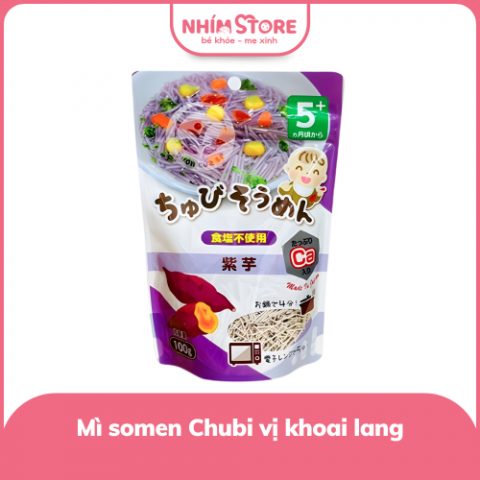 Mì somen Chubi vị khoai lang