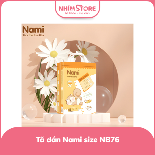 Tã dán NAMI size NB76