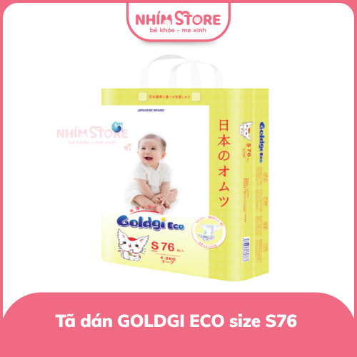 Tã dán GOLDGI ECO size S76