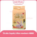 Tã dán Supdry Ultra newborn NB68