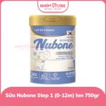 Sữa Nubone Hàn Quốc Step 1 (0-12m) lon 750gr