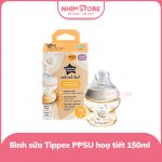 Bình sữa Tommee Tippee PPSU hoạ tiết 150ml