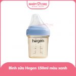Bình sữa Hegen PPSU 150ml cổ xanh