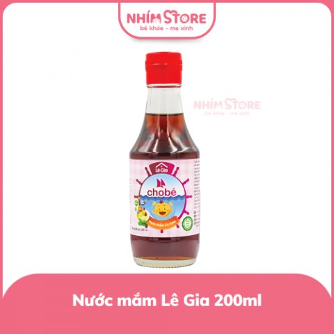 Nước mắm cá cơm Lê Gia 200ml