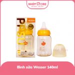 Bình sữa Wesser PPSU cổ hẹp 140ml