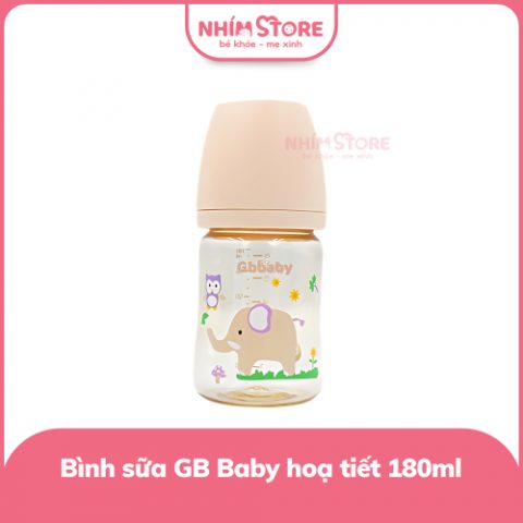 Bình sữa GB baby PPSU hình thú 180ml