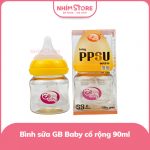 Bình sữa GB Baby PPSU cổ rộng 90ml