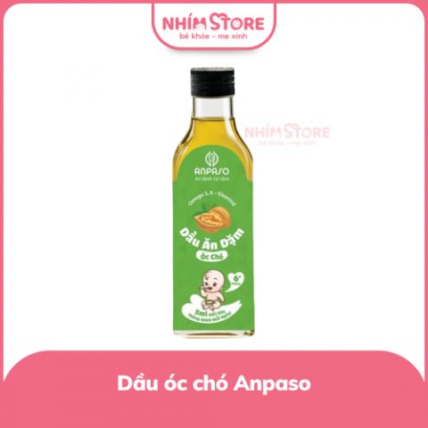 Dầu ăn dặm Óc chó Anpaso 50ml
