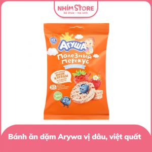Bánh gạo vị quả mọng Agusha 30g cho bé (12m+)