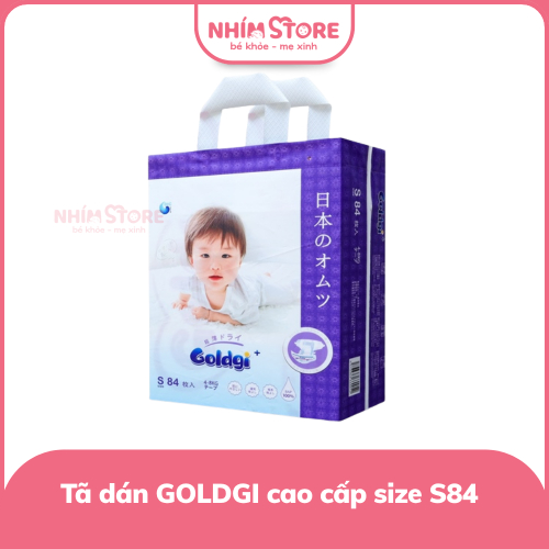 Tã dán GOLDGI cao cấp size S84