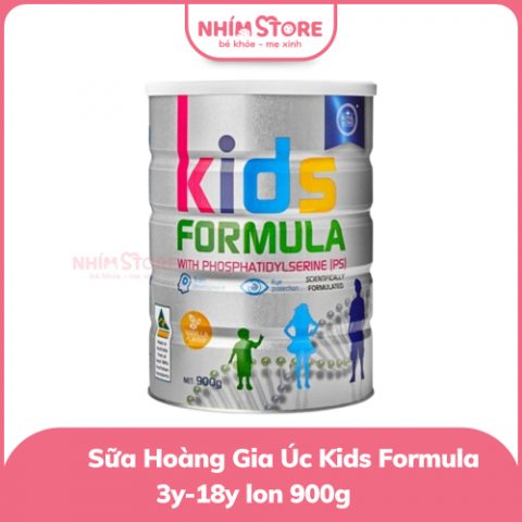 Sữa Hoàng Gia Úc Kids Formula 3y-18y lon 900g