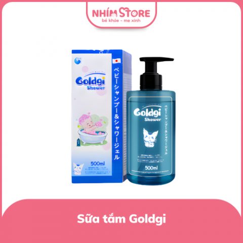 Sữa tắm gội 3 tác dụng Goldgi Shower