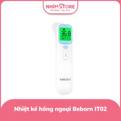 Nhiệt kế hồng ngoại đo trán và đo tai Beborn IT02