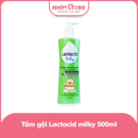 Sữa tắm Lactacyd milky 500ml