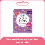Tampon Unicharm Charm Soft hộp 25 chiếc