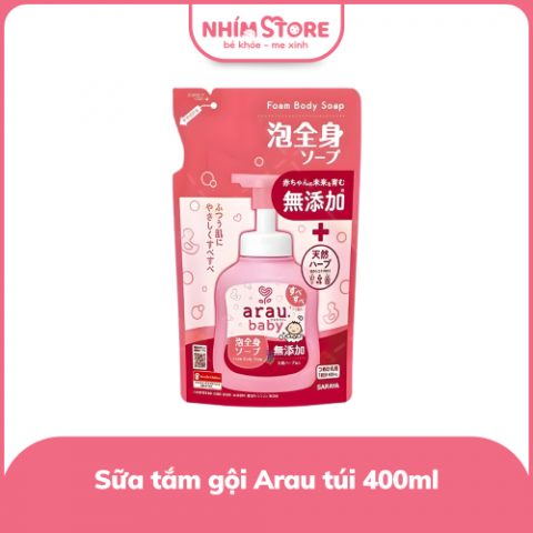 Sữa tắm Arau túi 400ml