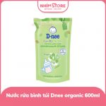 Nước rửa bình sữa Dnee organic dạng túi 600ml