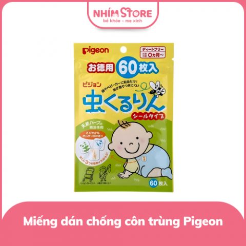 Miếng dán chống muỗi, côn trùng Pigeon