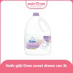 Nước giặt Dnee sweet dream can 3L