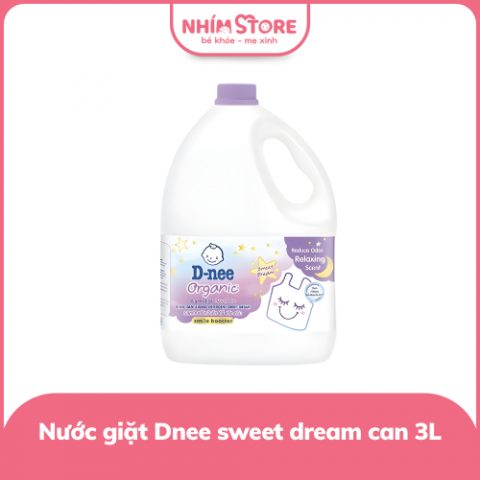 Nước giặt Dnee sweet dream can 3L