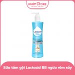 Sữa tắm gội ngừa rôm sảy Lactacid Baby 500ml