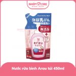 Nước rửa bình Arau baby dạng túi 450ml