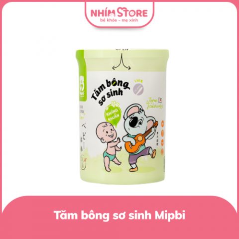 Tăm bông sơ sinh Mipbi 180c