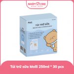 Túi trữ sữa Molli 250ml * 30 pcs