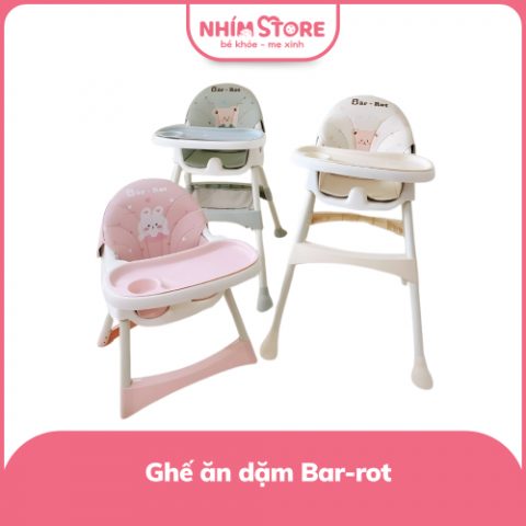 Ghế ăn dặm Bar rot có ngả lưng BR030