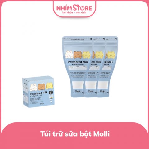 Túi trữ sữa bột Molli
