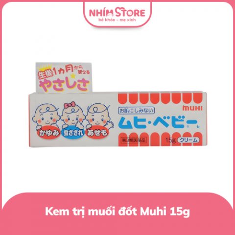 Kem bôi muỗi đốt và côn trùng Muhi 15g
