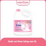 Nước xả Dnee hồng can 3L