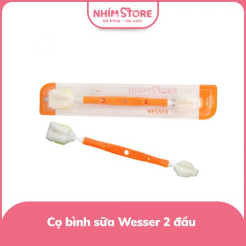 Cọ bình sữa Wesser 2 đầu