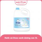 Nước xả Dnee xanh dương can 3L