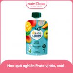 Hoa quả nghiền Fruto vị xoài táo kem