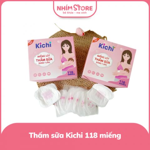 Miếng lót thấm sữa Kichi 118 miếng