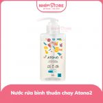 Nước rửa bình sữa, chén bát Atono2 480g dạng chai