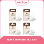 Núm ti Bebegrow Green finger S/M/L/LL (2 cái/hộp)