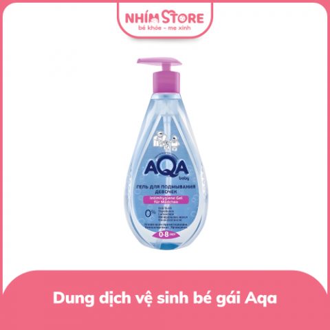 Dung dịch vệ sinh bé gái AQA 250ml dành cho bé 0-8Y