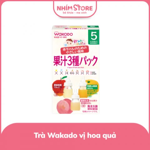 Trà Wakodo vị hoa quả 5m+