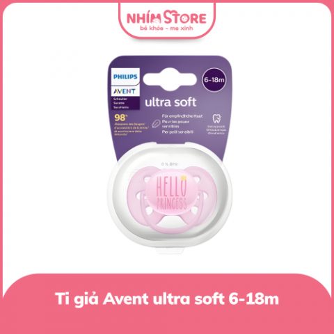 Ty giả Avent ultra soft 6-18m